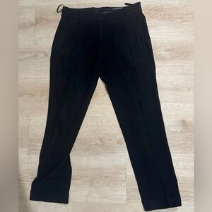 Alexander McQueen cropped pant with cuff detail